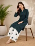 Premium Heavy Rayon Cotton Embroidered Palazzo Set