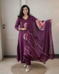 Premium Jaipuri Pure Cotton Hand Work Suit Set With Dupatta